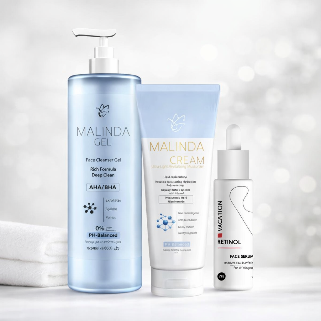 باندل الدهنية/المختلطة المعرضة للحبوب (بالريتينول)