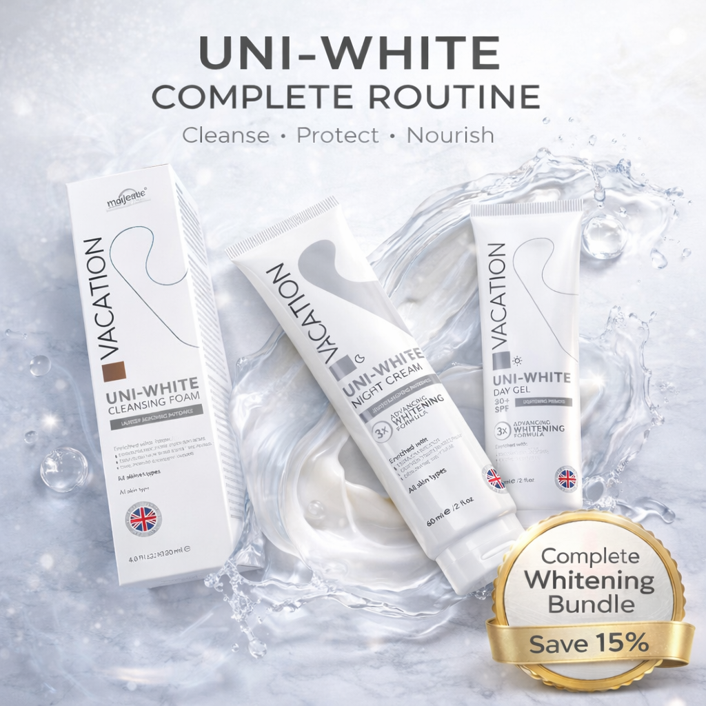 Bundle - Vacation UniWhite Brightening Routine (Day & Night)